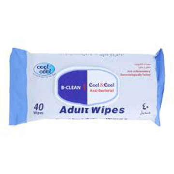 Picture of Cool&cool Adult Wipes 40pcs